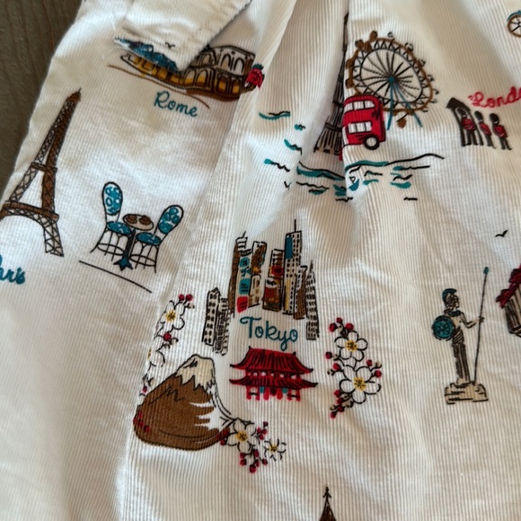 Gymboree Skirt! Hard to find! Prettiest print of scences from around the world. - Picture 5 of 8